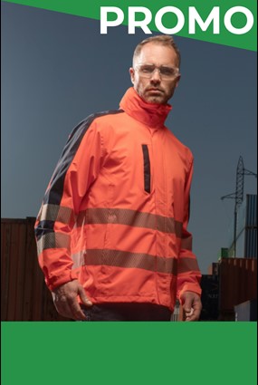 Giacca Softshell alta visibilità arancione Coverguard Hotaru in offerta